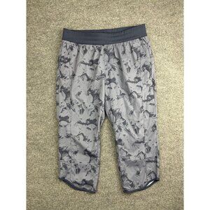 Columbia Claudia Ridge Pants Womens L Camo Omni-Shield Capri Cropped AL0219